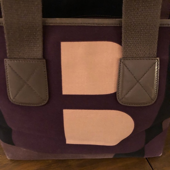 Bally canvas handbag - Picture 4 of 10